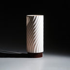 Kuro Design Mizuki lamp side view showing slim minimal lamp profile